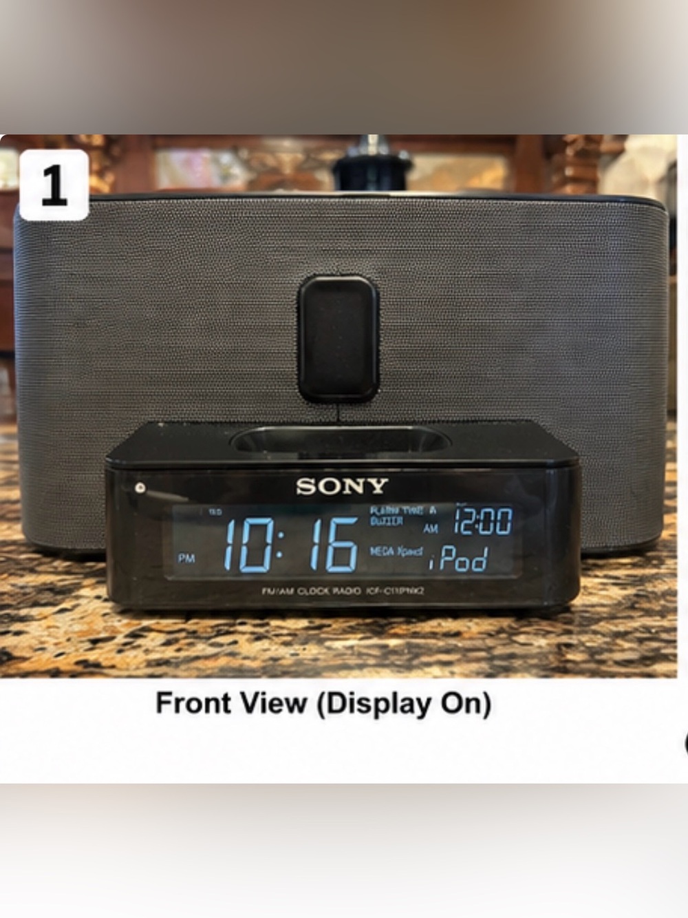 Sony Dream Machine ICF-C11iPMK2 iPod Dock Alarm Clock Radio Tested